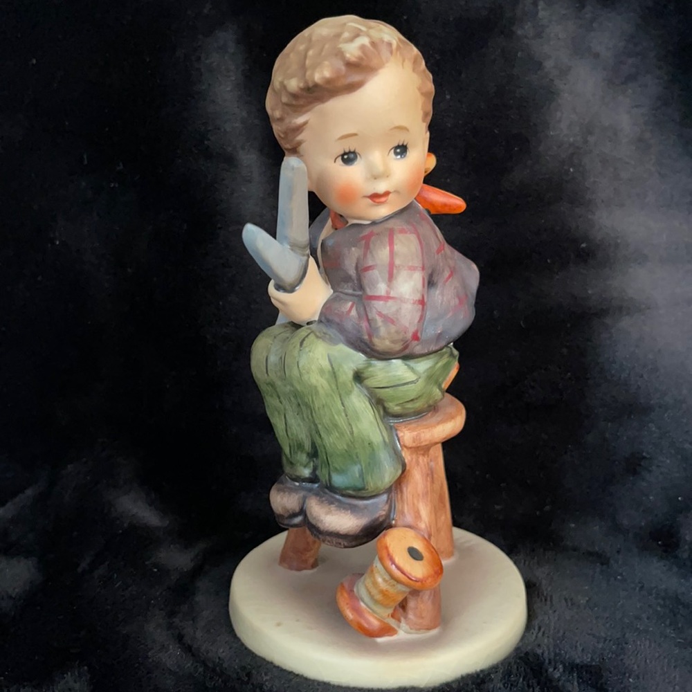 Hummel Vintage “Little Tailor” Boy Figurine